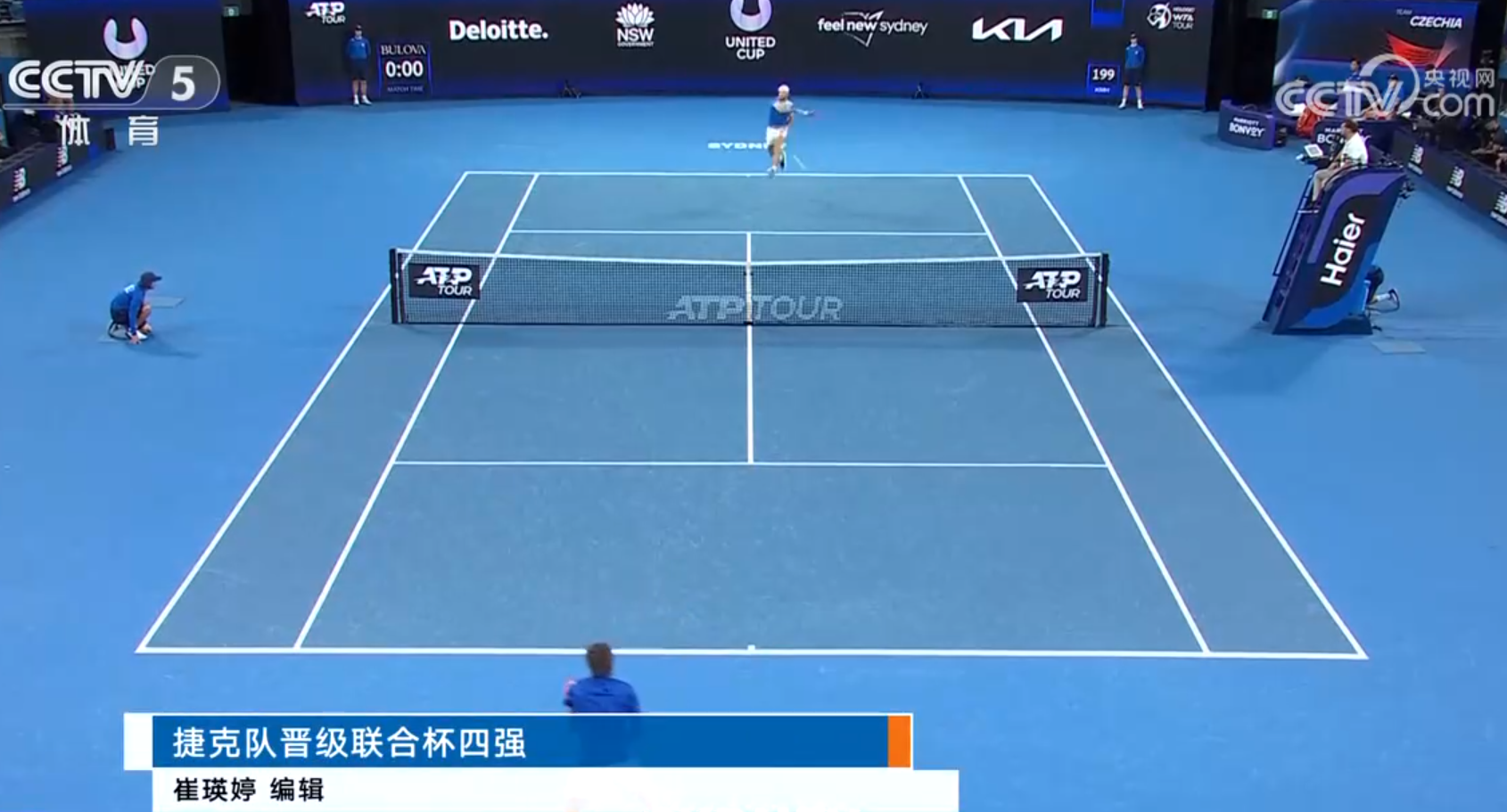 意大利网球队轻取英国网球队，费德勒关键制胜